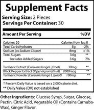 Load image into Gallery viewer, Supplement Facts