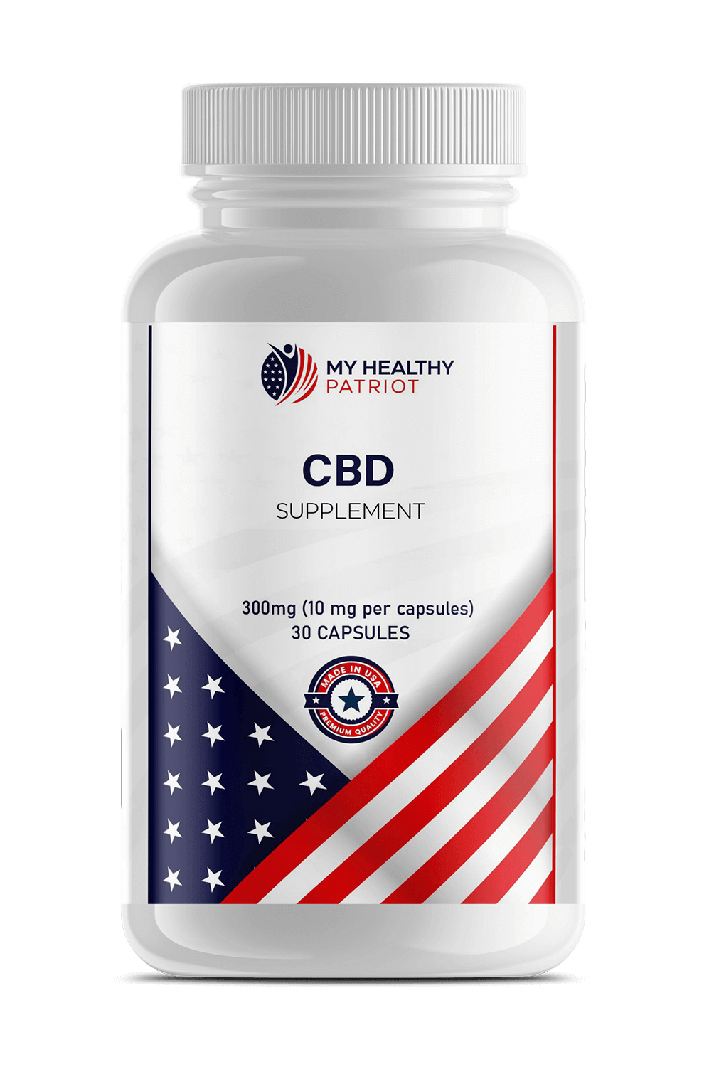 CBD Capsules – CBD Supplement 300mg (30 capsules)